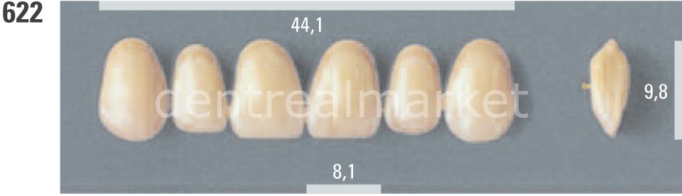 Lumin Vacum Porselen Takım Diş 28'lik B2 - 622