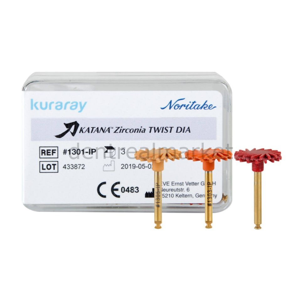 Katana Zirconia Twist Dia Cila Diski İntro Kit