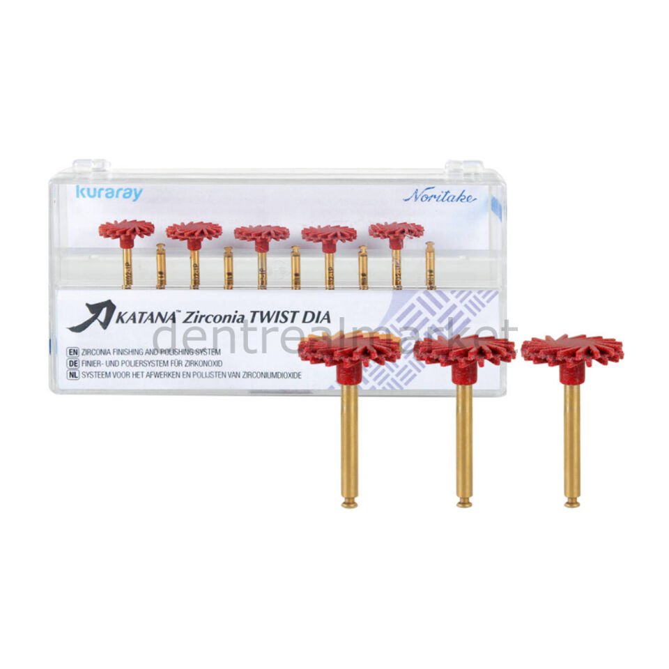Katana Zirconia Twist Dia Cila Diski Refil | Kuraray