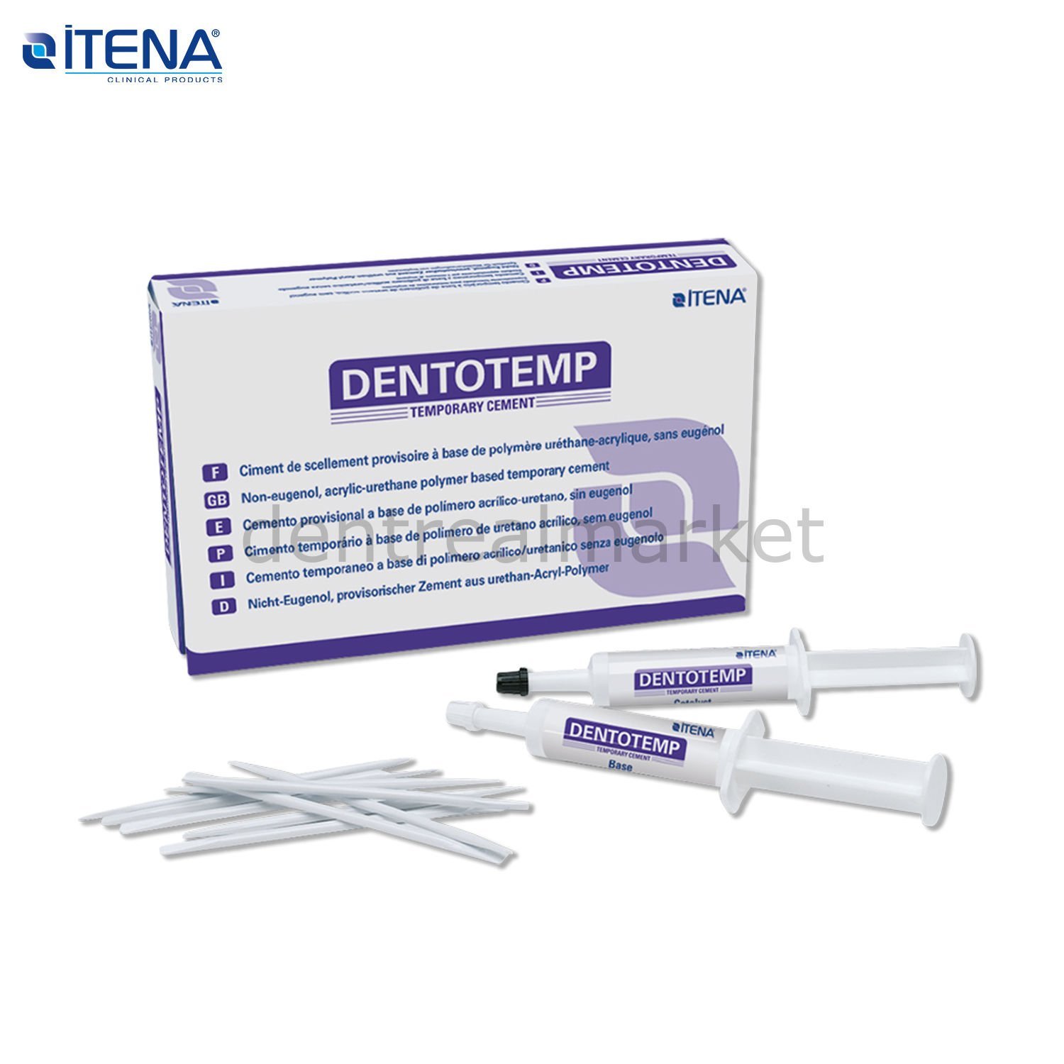 Dentotemp Manuel Mix İmplant Simanı 2x12 gr