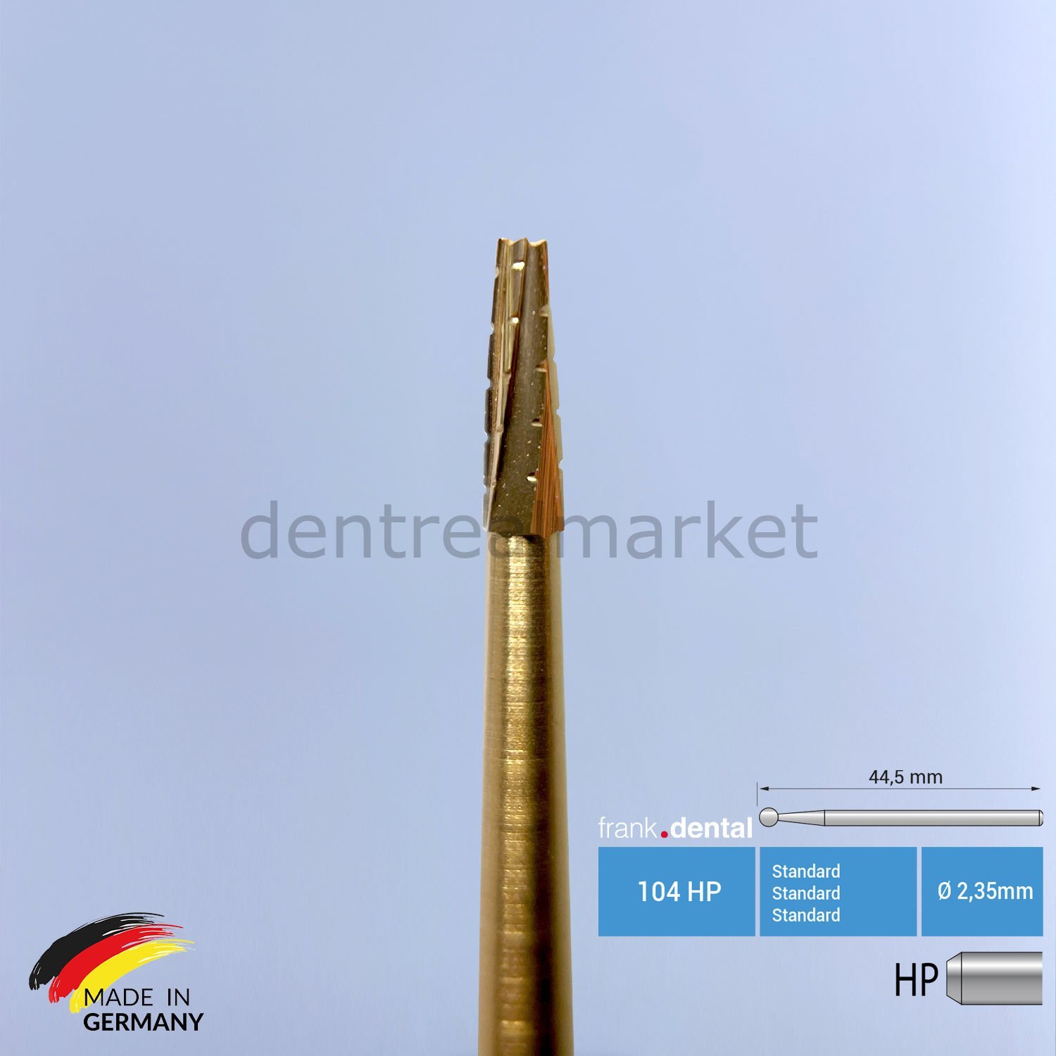 Titanyum Carpide Cerrahi Frez - 254L