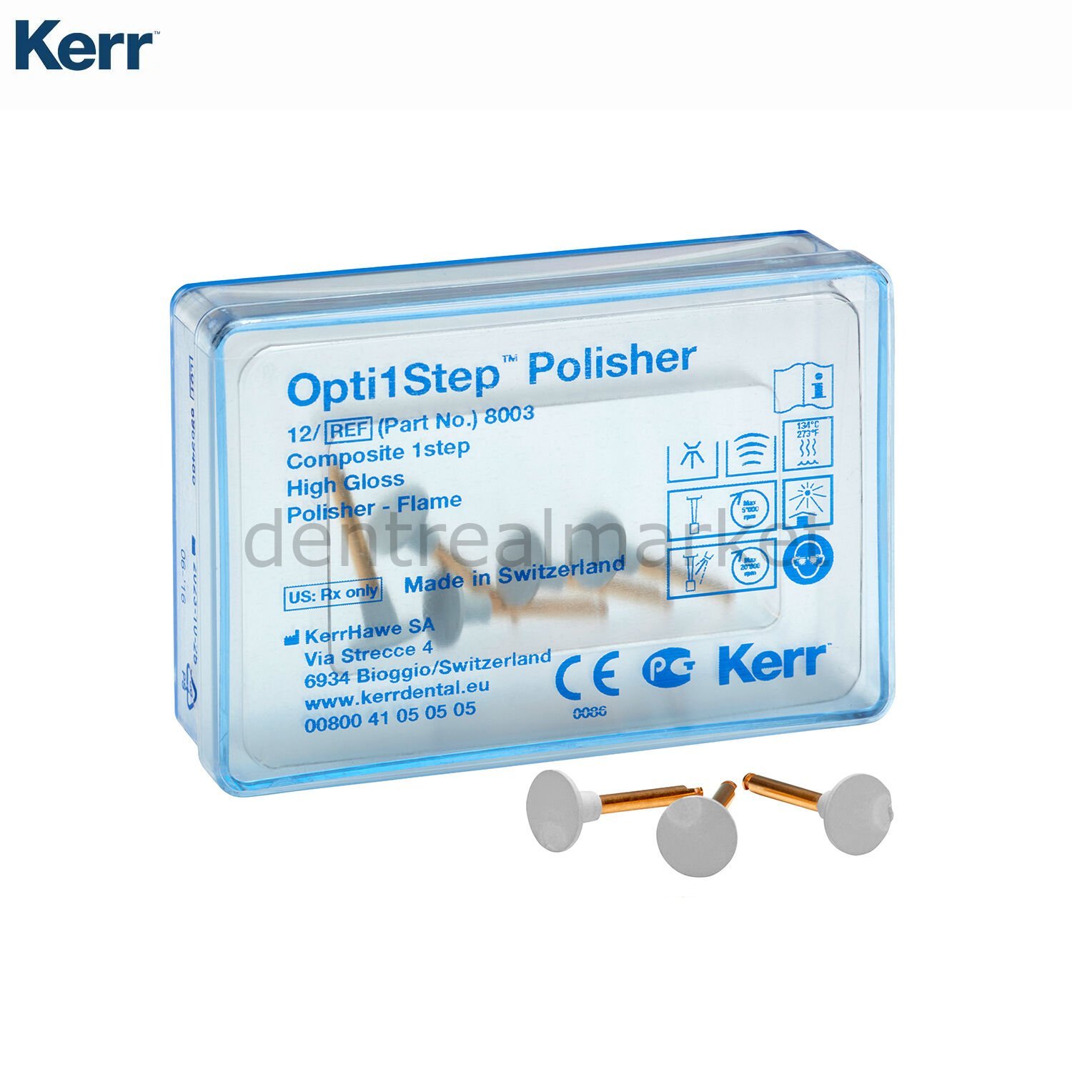 Opti1Step Kompozit Bitim ve Cila Lastiği - 12 'li Disk
