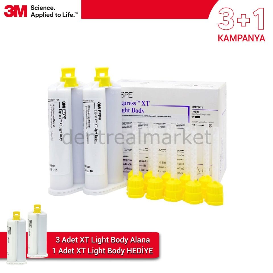 Express XT Light Body  2x50 ml 2.ölçü 3+1 Kampanya***