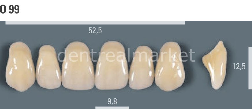 Vitapan Takım Diş 28'lik 3D Master 2R2.5 - 0 99