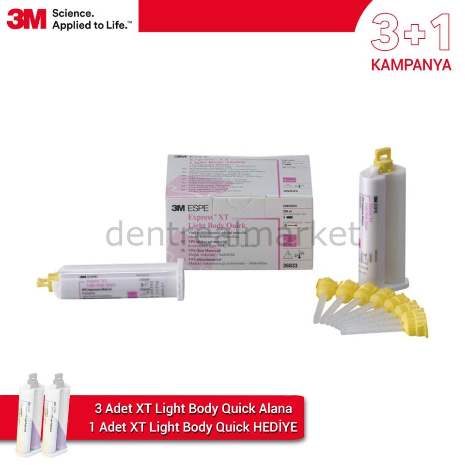 Express XT Light Body Quick 2x50 ml 2.ölçü 3+1 Kampanya