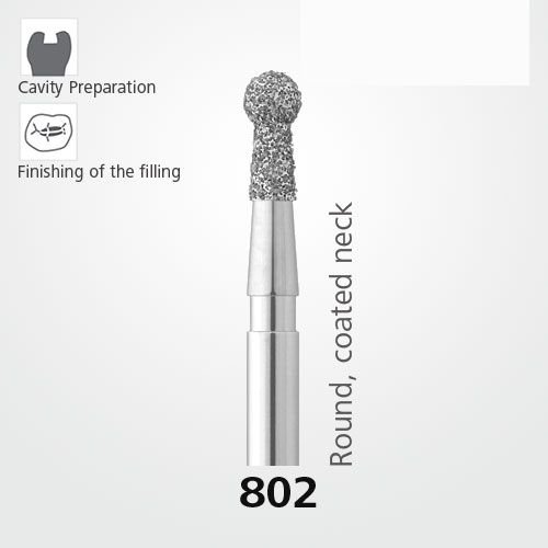 802 Sentetik Elmas Frez - 5 Adet