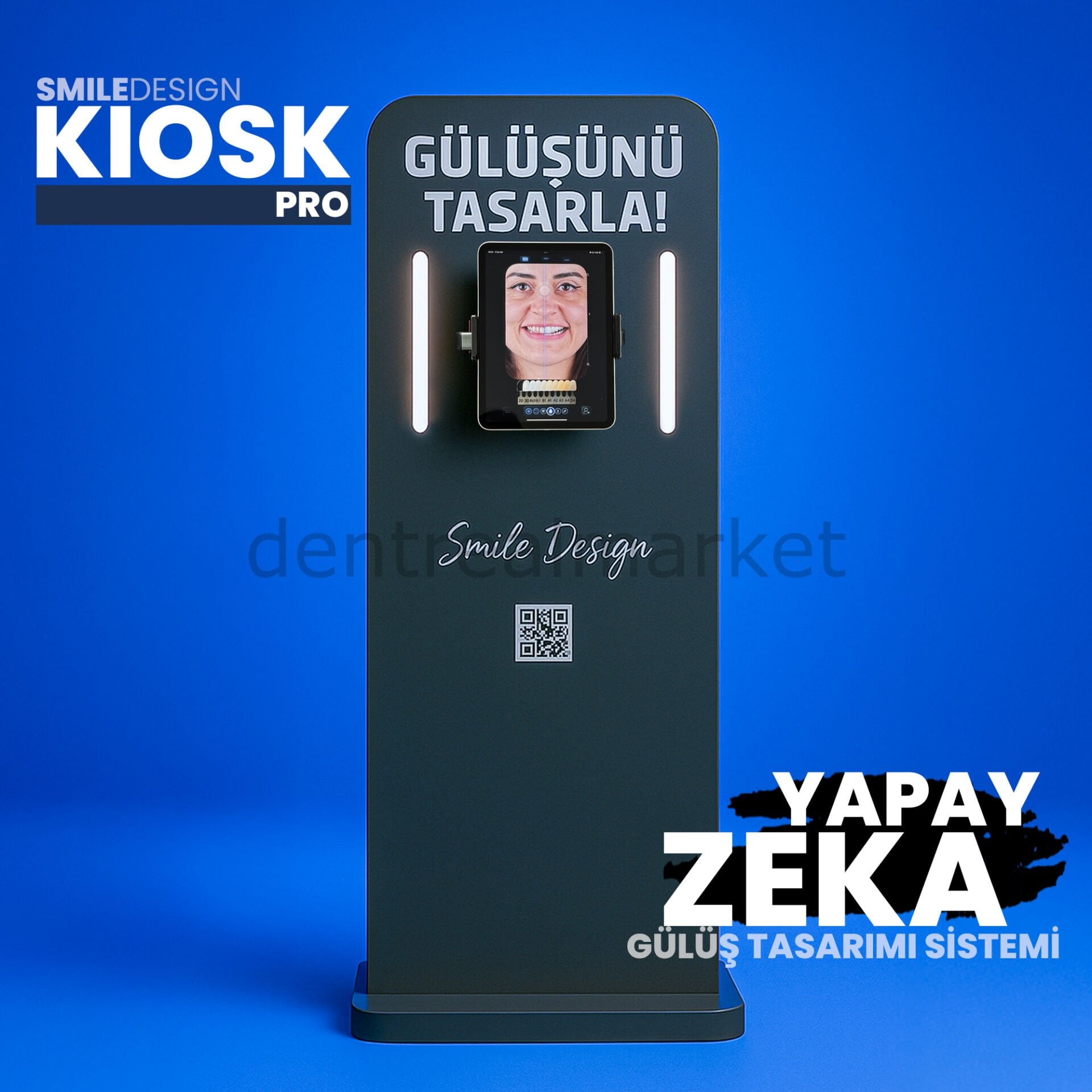 Kiosk Pro Yapay Zeka Destekli Gülüş Tasarımı Yazılımı