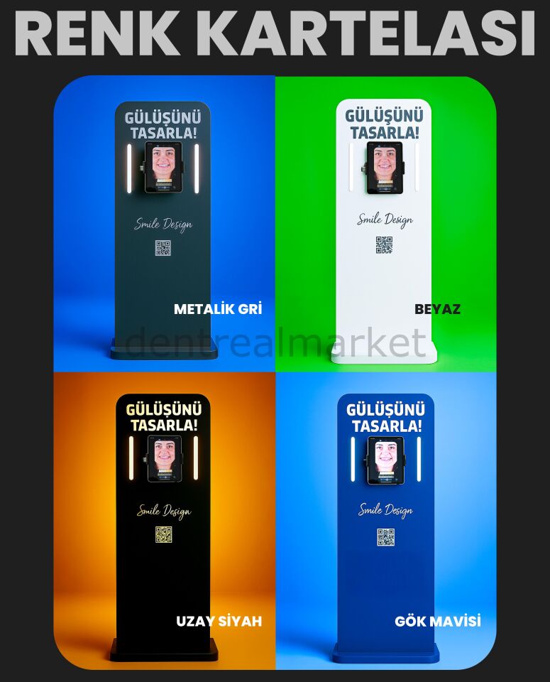 Kiosk Pro Yapay Zeka Destekli Gülüş Tasarımı Yazılımı