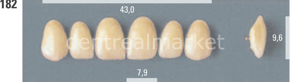 Lumin Vacum Porselen Takım Diş 28'lik B4 - 182