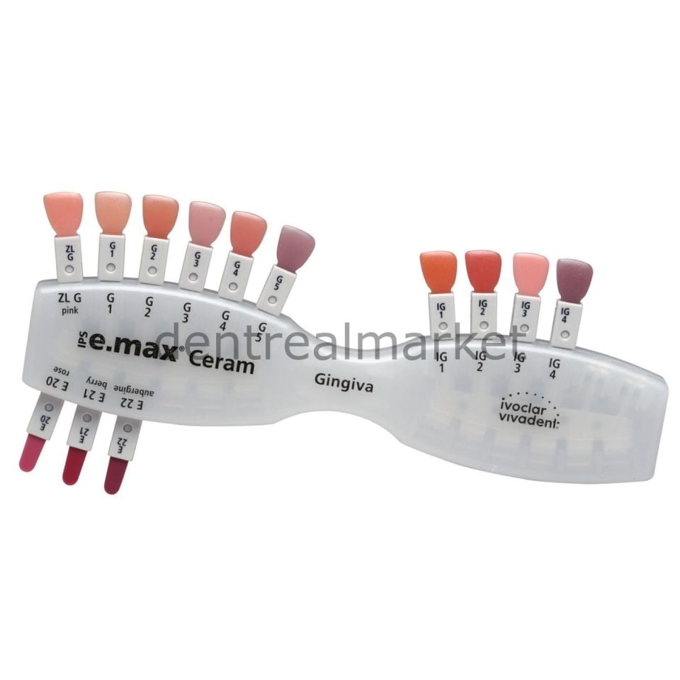 IPS e.max Ceram Shade Guide Skala