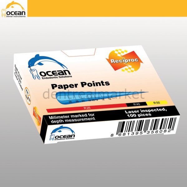 Reciproc Paper Point Kanal Kurutma Kağıdı