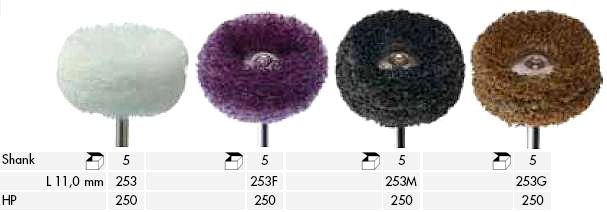 Plak ve Akrilik Kenar Düzeltme Keçesi 253G Brown
