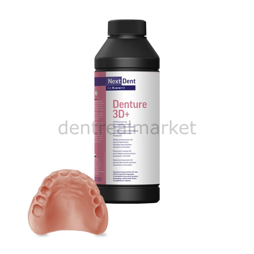 Denture 3D+ Yazıcı Reçinesi - Protez Reçinesi