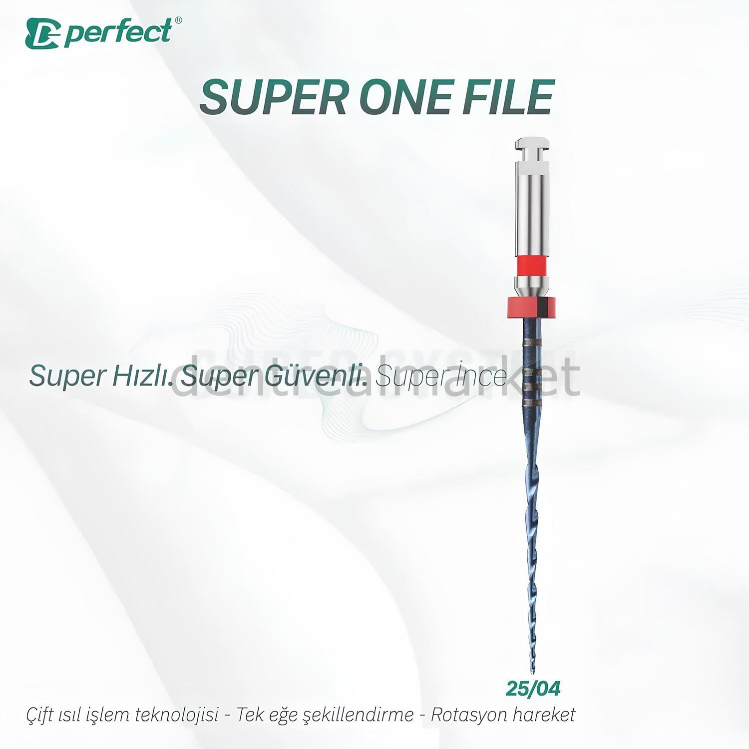 Super System Super One File 3'lü Blister Eğe 25/04