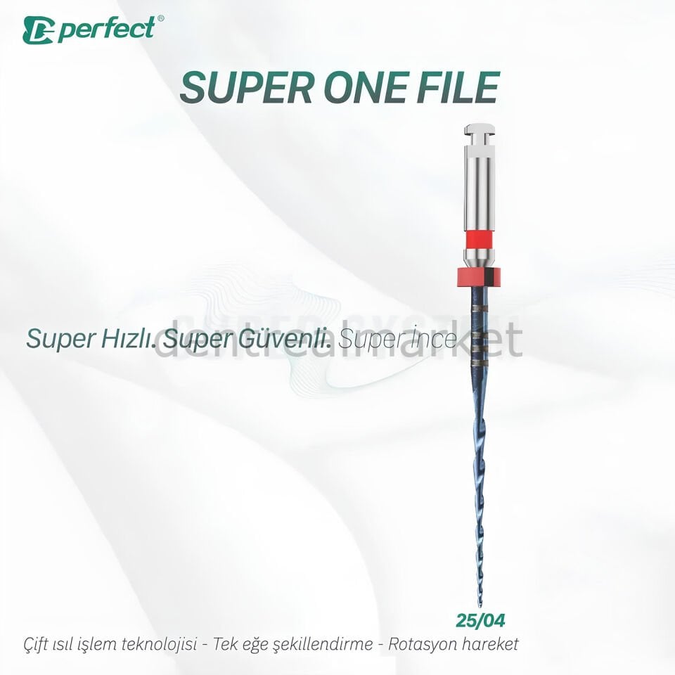 Super System Super One File 3'lü Blister Eğe 25/04