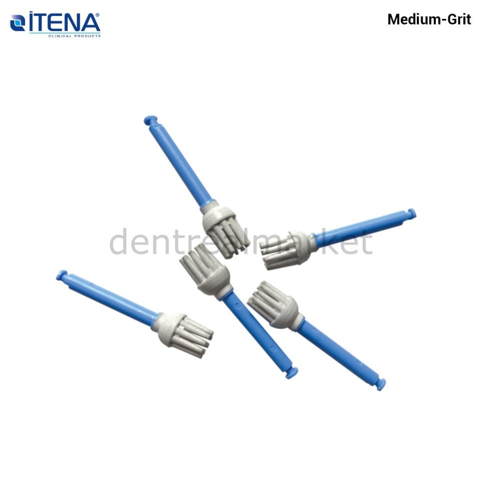 Polish HD Brush Polishers/Medium-Grit Kompozit Cila Seti - 12 Adet