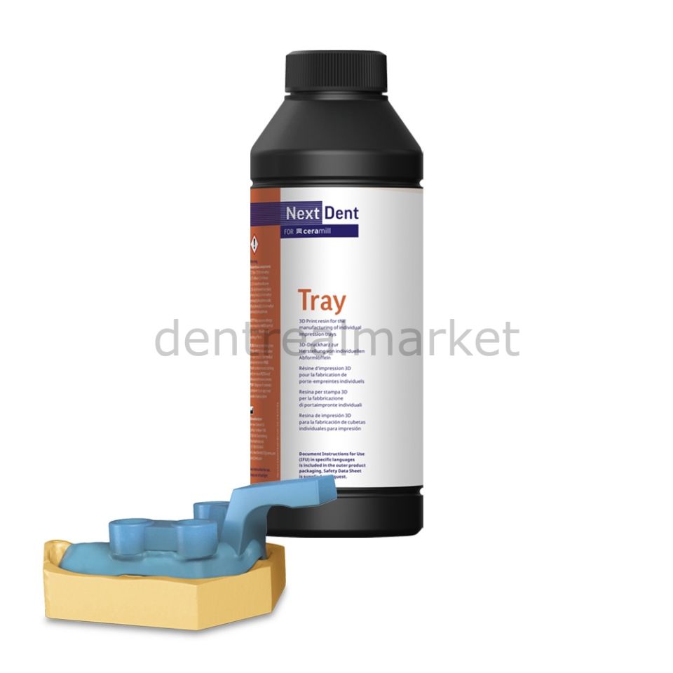 Tray Blue 3D Yazıcı Reçine  - Ölçü Kaşığı Reçinesi