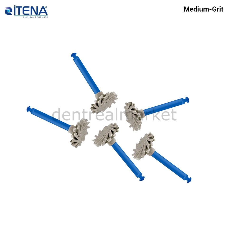 Polish HD Twist Polishers/Medium-Grit Kompozit Cila Seti - 12 Adet