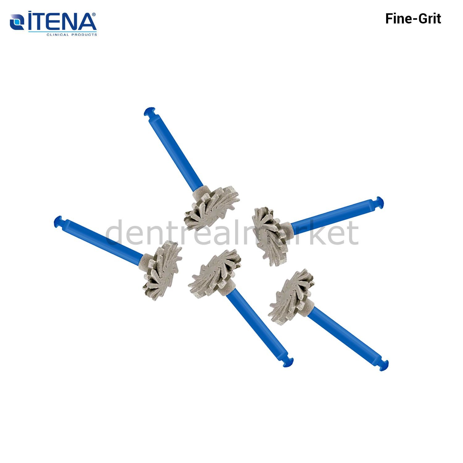 Polish HD Twist Polishers/Fine-Grit Kompozit Cila Seti - 12 Adet