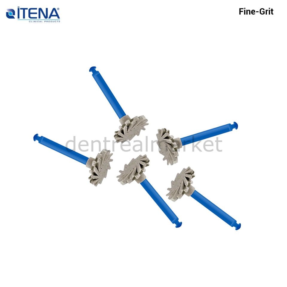 Polish HD Twist Polishers/Fine-Grit Kompozit Cila Seti - 12 Adet