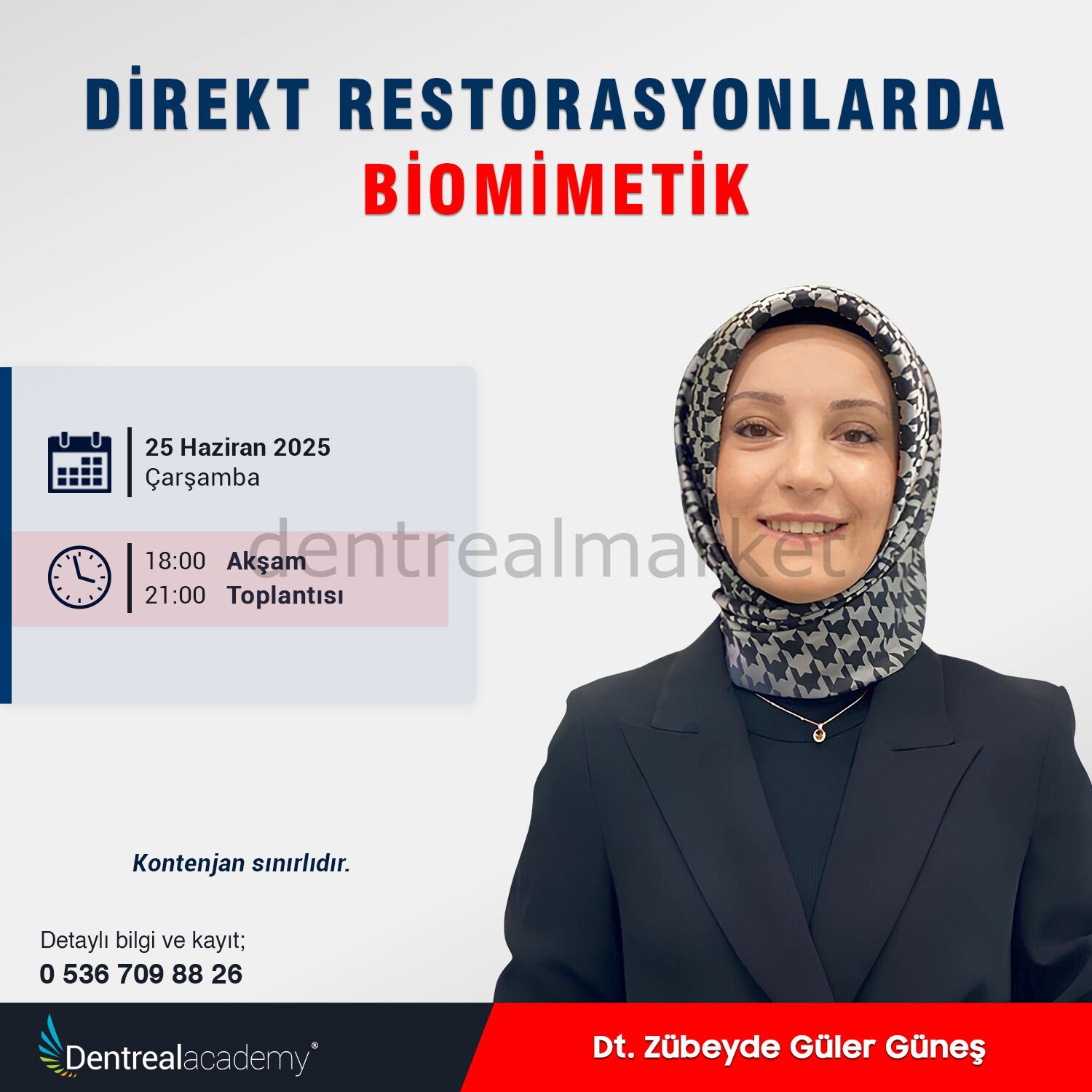 Direkt Restorasyonlarda Biomimetik - Dt. Zübeyde Güler Güneş