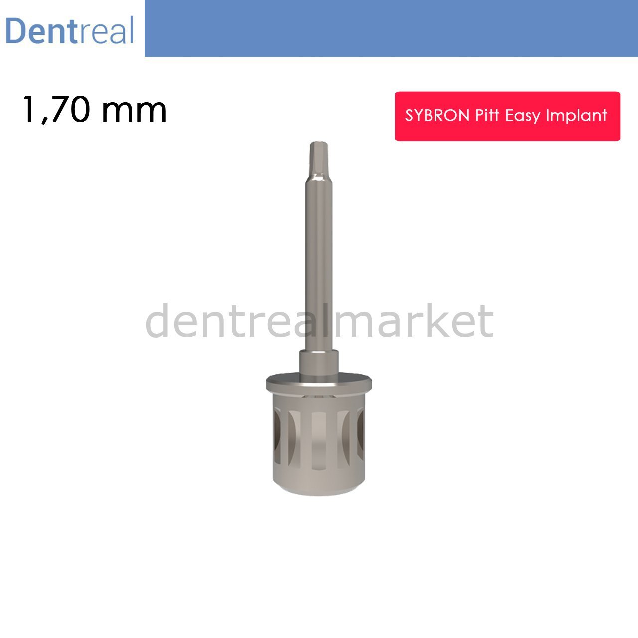 Sybron Pitt Easy İmplant için Screwdriver 1,70 mm