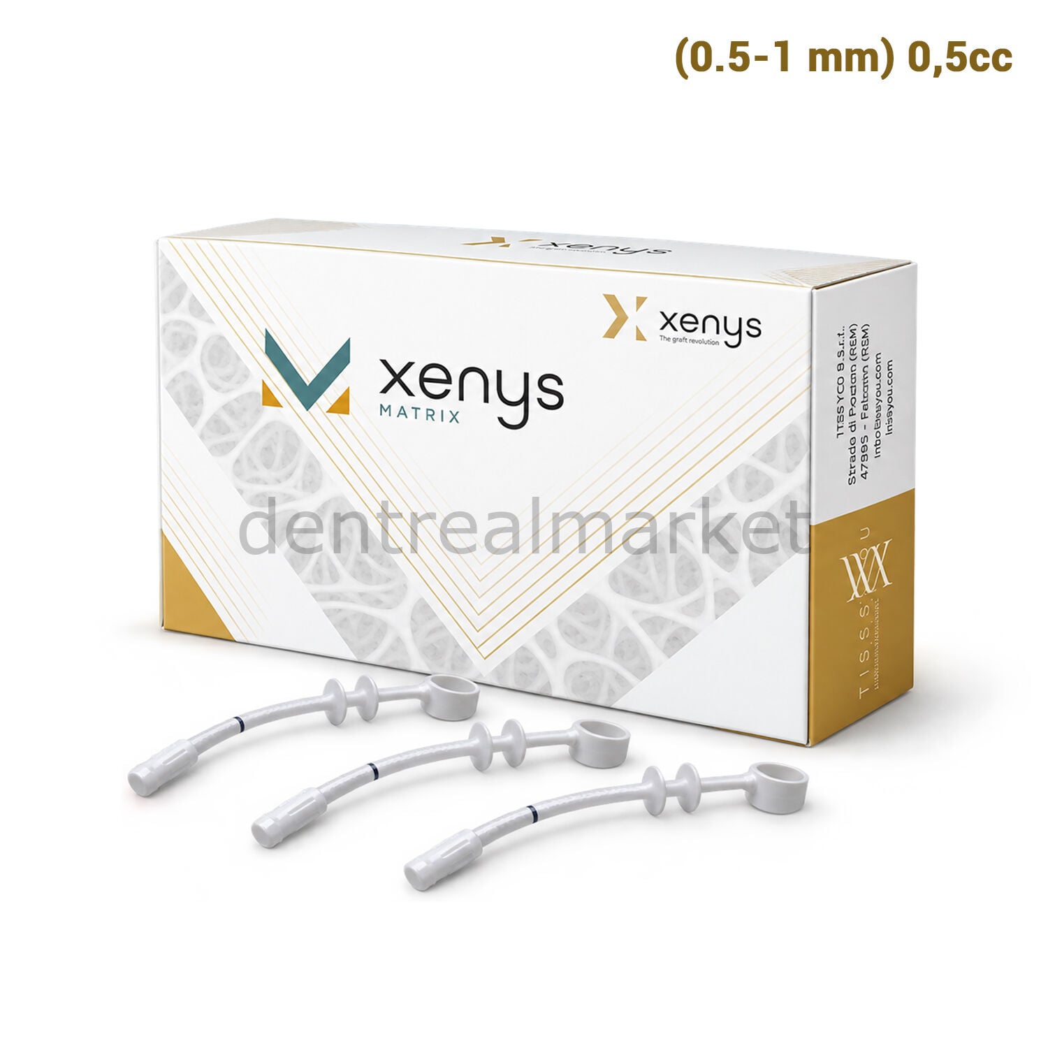 Matrix Cancellous Granül Syringe Graft ( 0,5 - 1.00 mm ) 0,5 cc - 3'lü