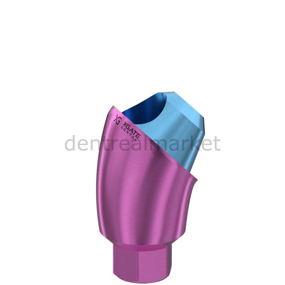 D-TYPE Multi Ünit Abutment 45° Açılı Özel Baglantı Parçası 2,5 mm