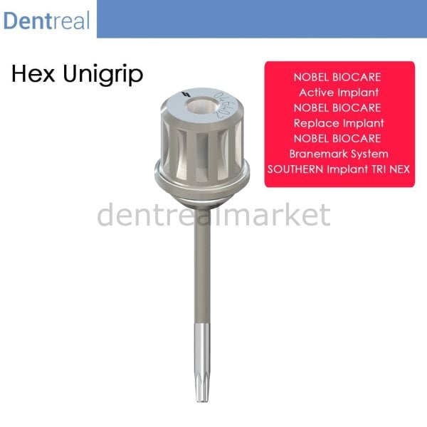 Nobel Biocare için Screwdriver - Unigrip Screwdriver - NtorX
