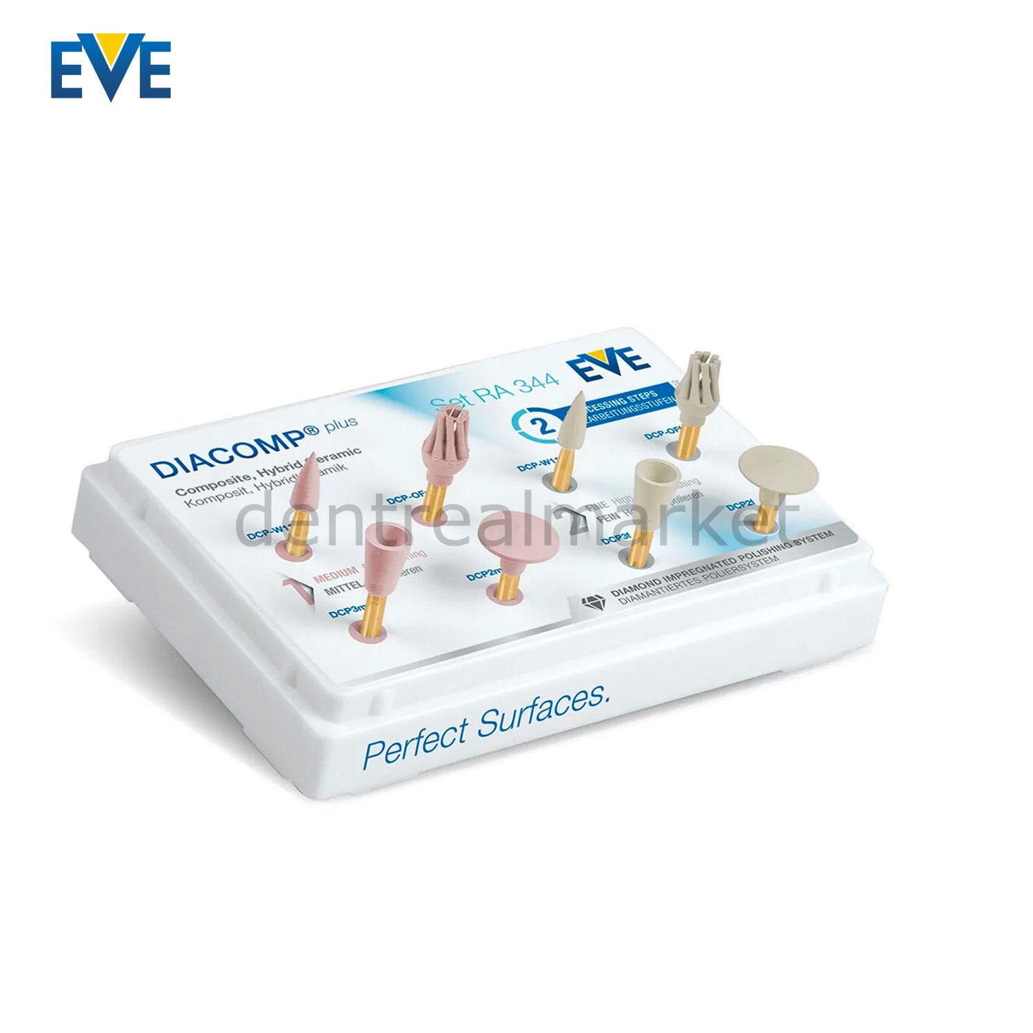 Diacomp Plus ile Occluflex Kompozit Cila Set - RA344 | Eve
