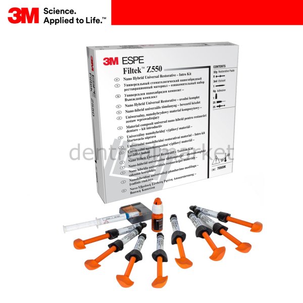 Filtek Z550 Nano Hibrit Kompozit Set