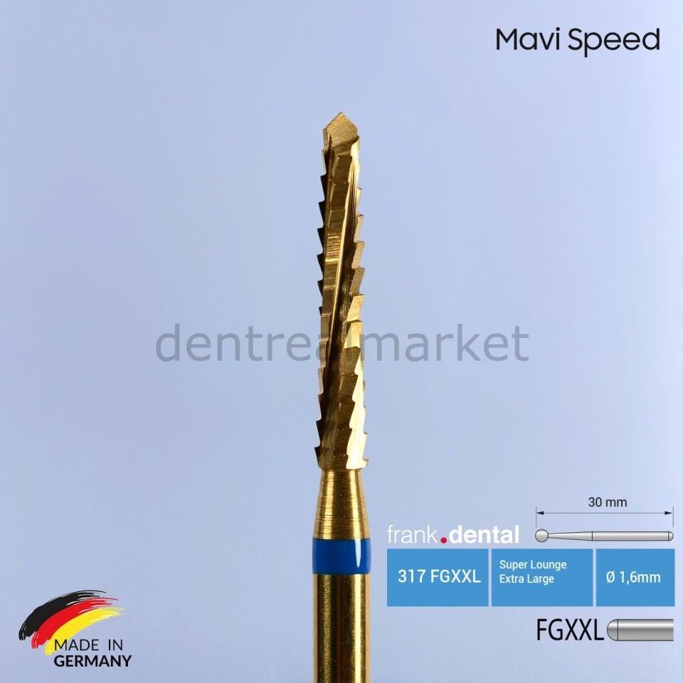 Titanyum Carpide Lindemann Cerrahi Frez - 162S - Aeratör İçin