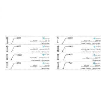 Piezo Cerrahi Uçları - Socket Lift Uçları