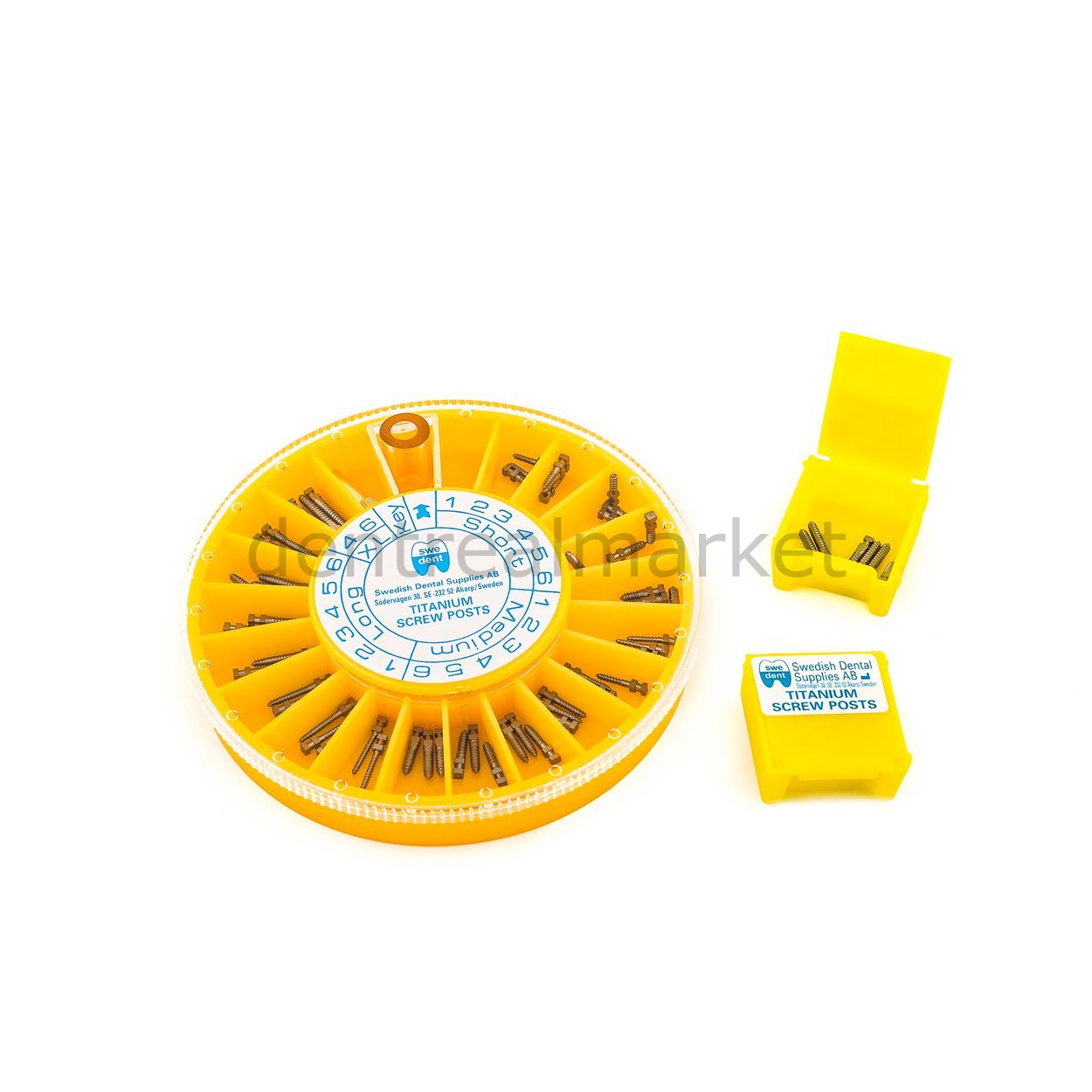 Titanyum Screw Post - Pivo Çivisi - 120 Adet