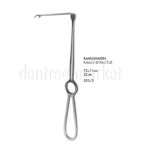 Ramus Ekartör 72x11 cm