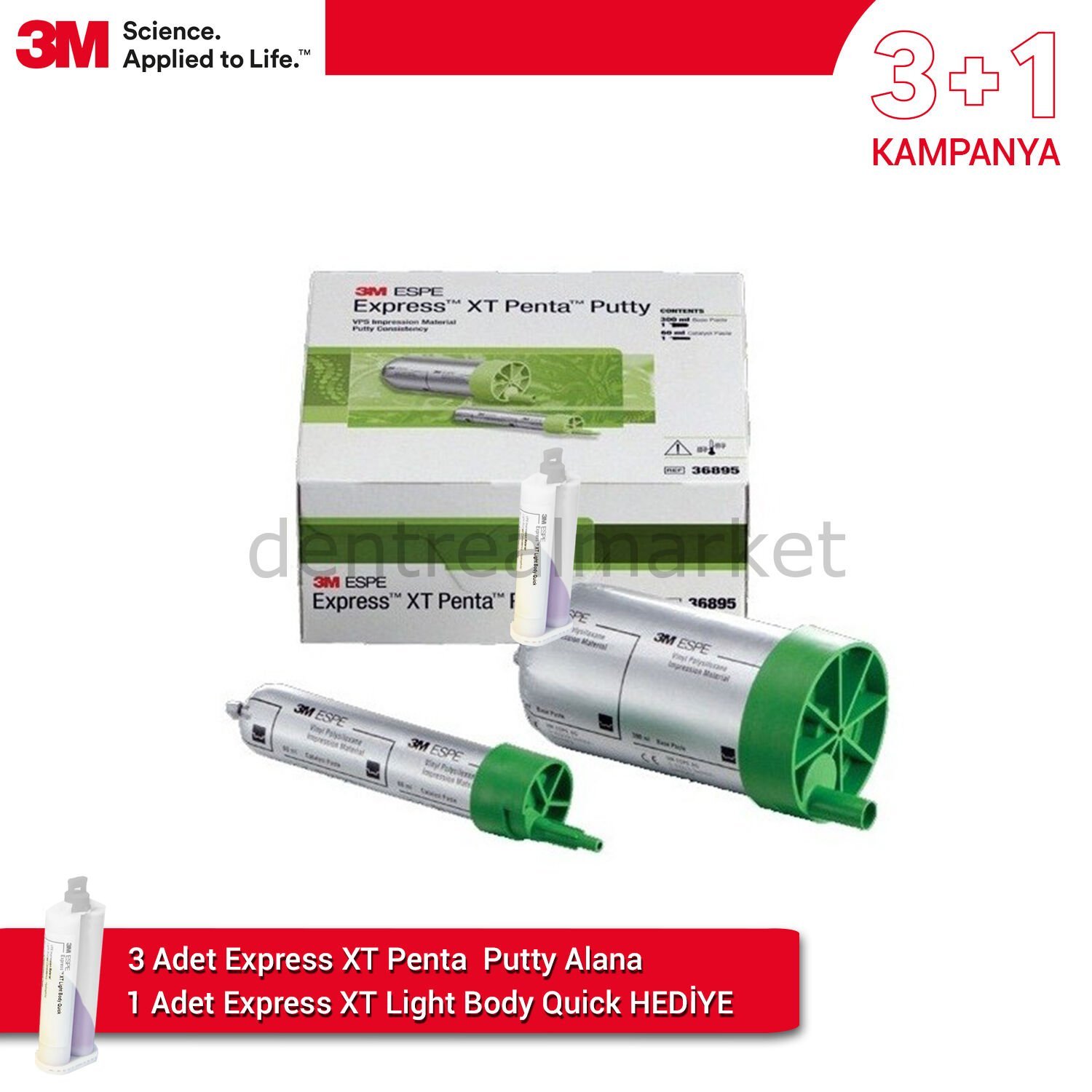 Express XT Penta Putty + Express XT Light Body Quick Kampanya