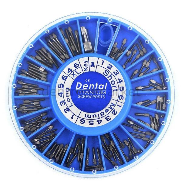 Titanyum Screw Post - Pivo Çivisi - 120 Adet