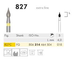 827 Sentetik Elmas Frez 5 Adet