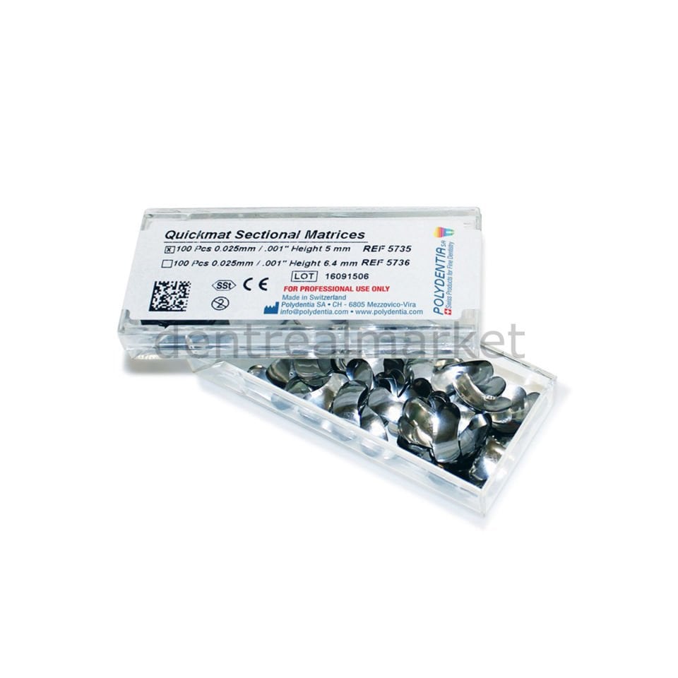 Quickmat Sectional Matris Refil - 100'lük Paket