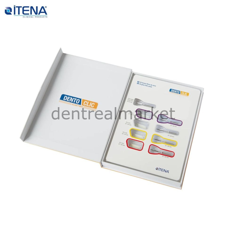 Dentoclic Fiberglass Ivory Post Set