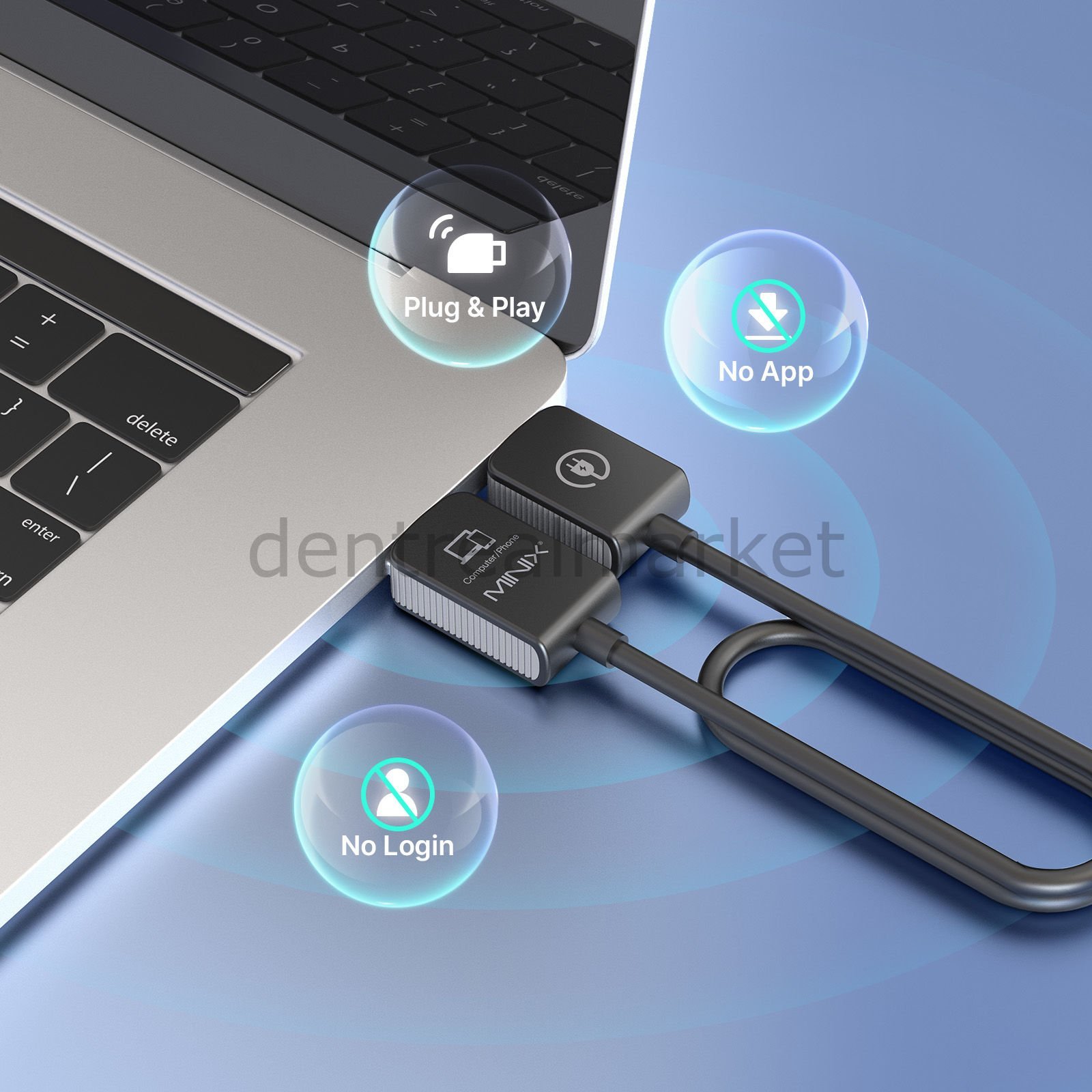 H1 HDMI Kablosuz HDMI Aktarıcı - Hdmi to Hdmi