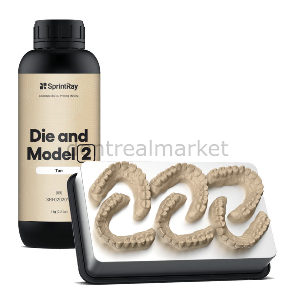 Die&Model Tan II 3D Yazıcı Reçine 1 Kg