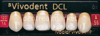 Sr Vivodent DCL Üst Anterior Diş 6'lık A2 - A56