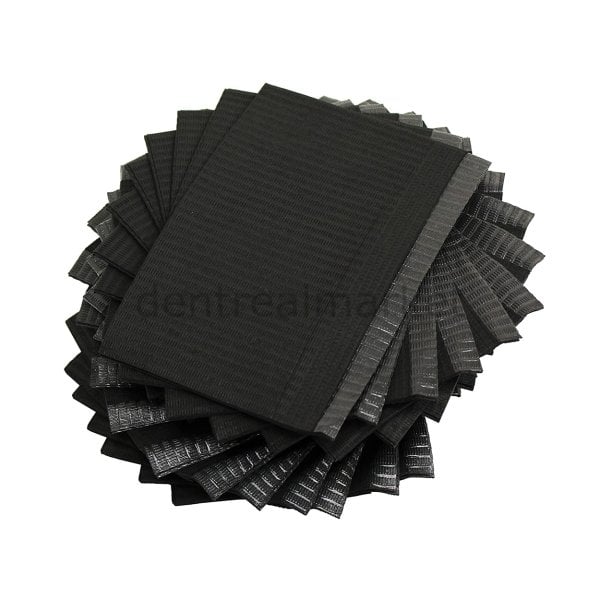 Tabla Örtüsü Renkli - 33*44 cm - 500 Adet Black