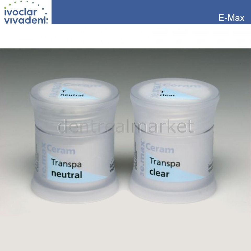 IPS e.max Ceram Transpa 100gr - Porselen Tozu