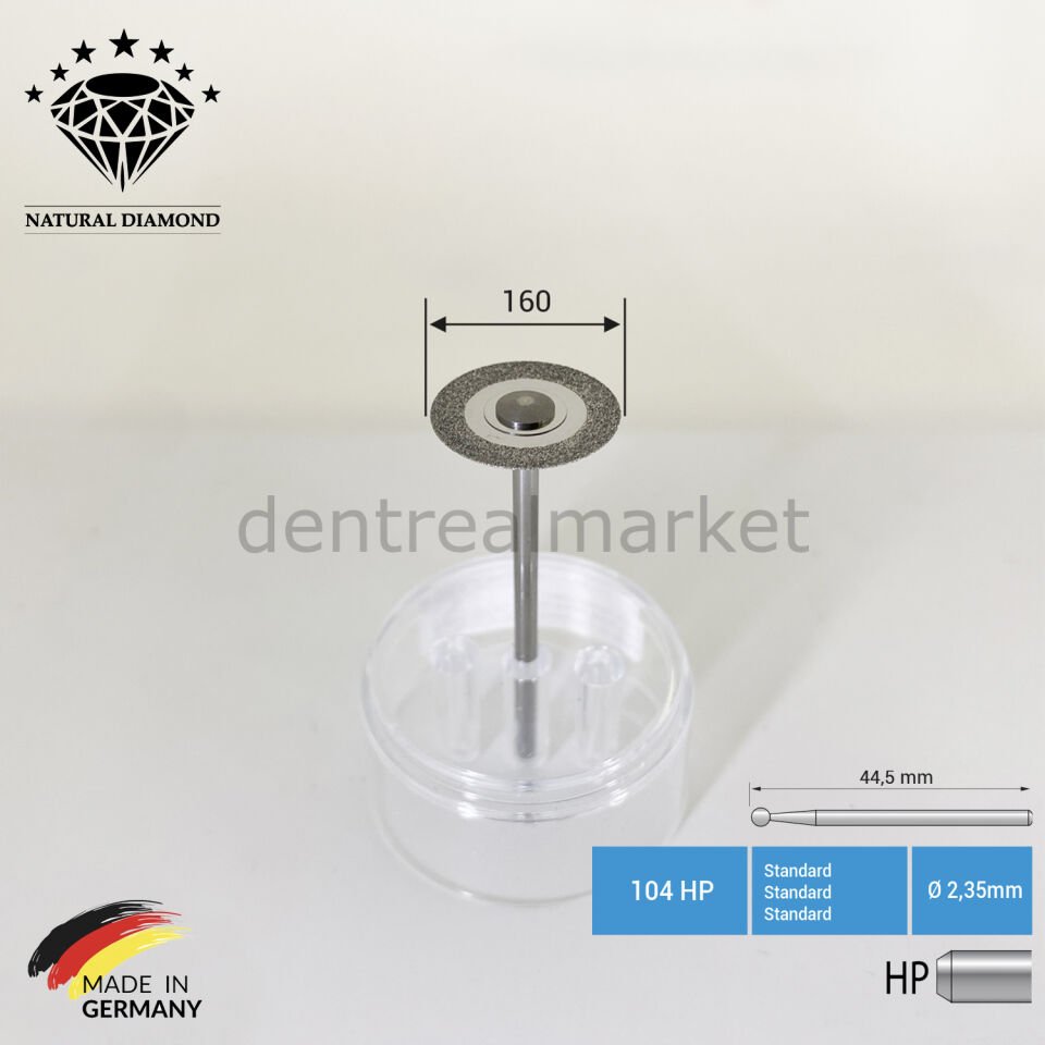 Ortho Diamond Disc Arayüz Separe - Çift Taraflı Aşındırma