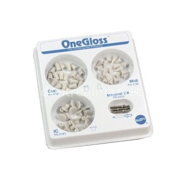 One Gloss Set - Tek Aşamalı Kompozit Cila Seti - Aluminyum Oksit İçerikli