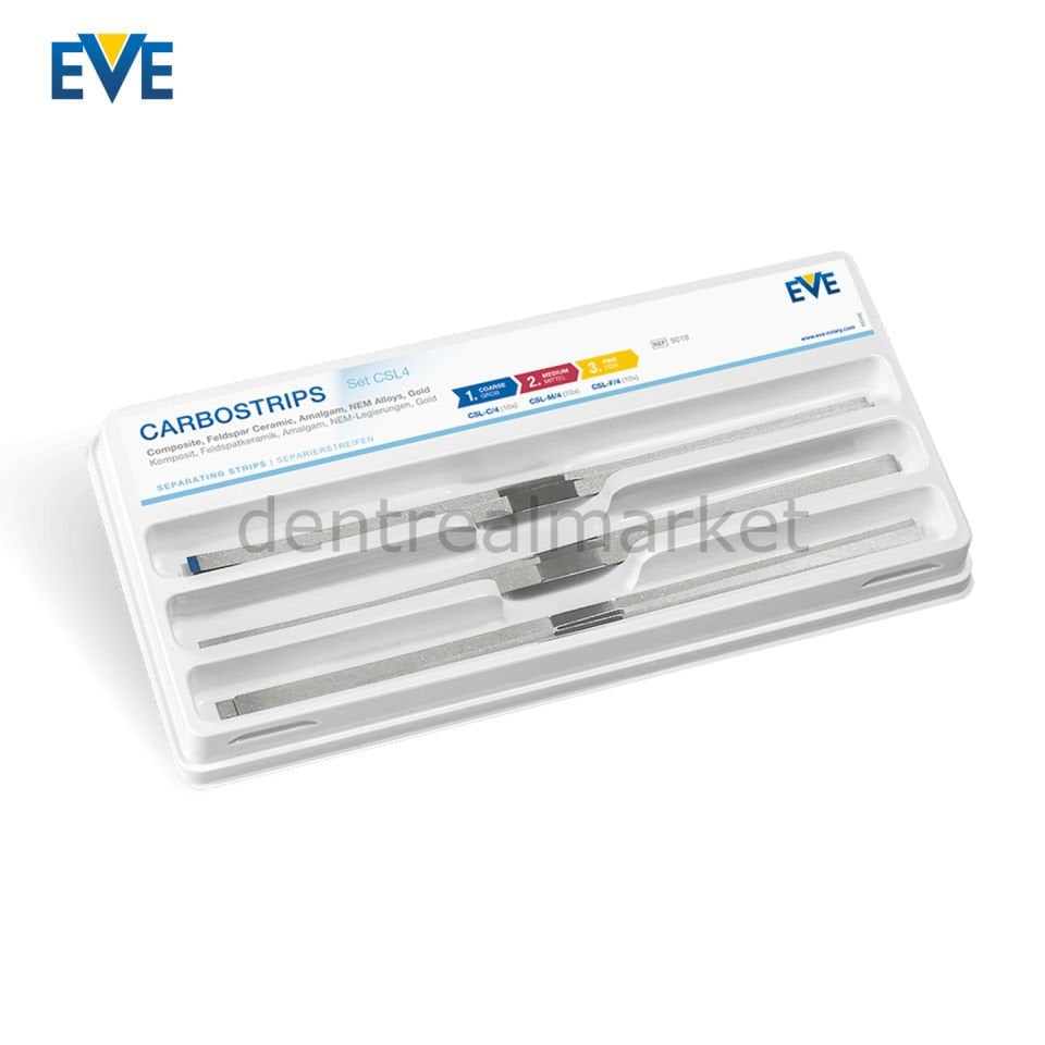 Carbostrips Set CSL4 - Metal Arayüz Zımparası Diamond Strip