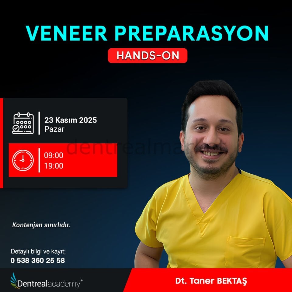 Veneer Preparasyon Hands-On - Dt. Taner Bektaş