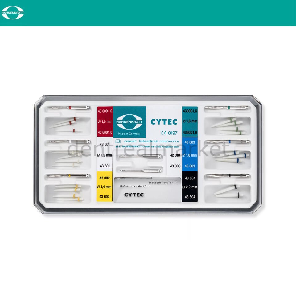 Cytec Blanco Radyoopak Fiber Post Set